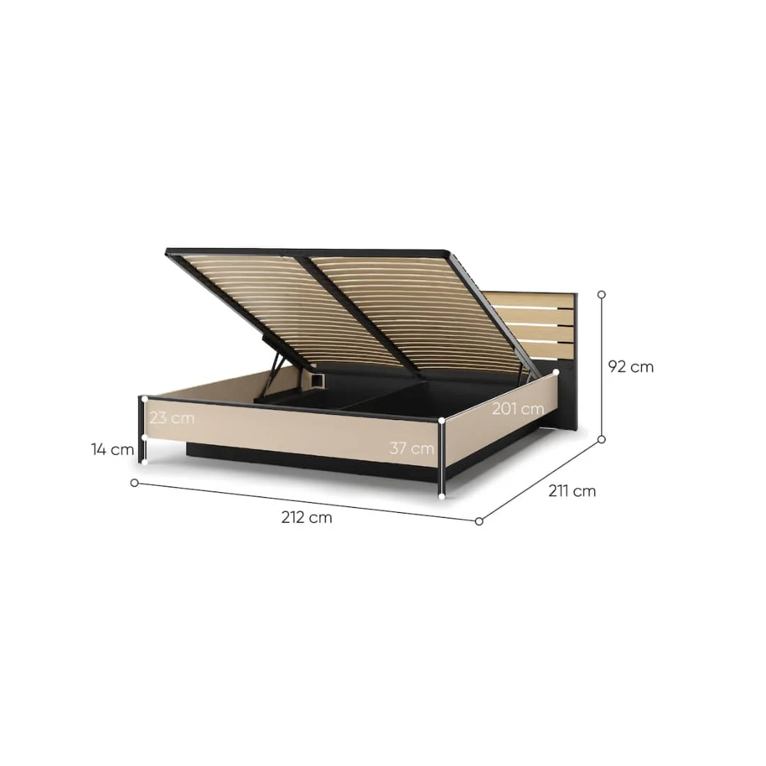 Enna EN-02 Ottoman Bed [EU Super King] - Image 5