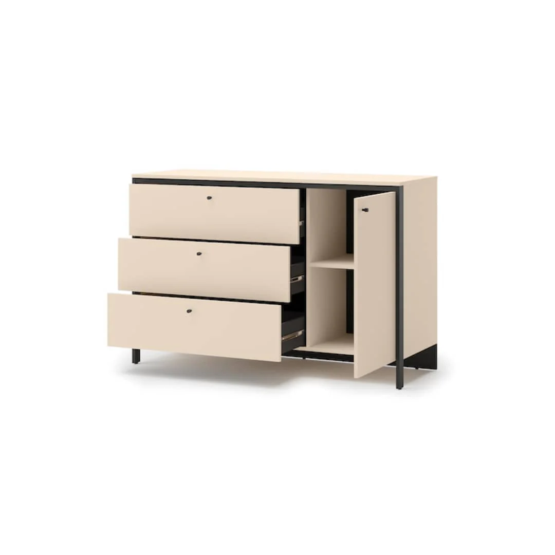 Enna EN-04 Chest Of Drawers 136cm - Image 3