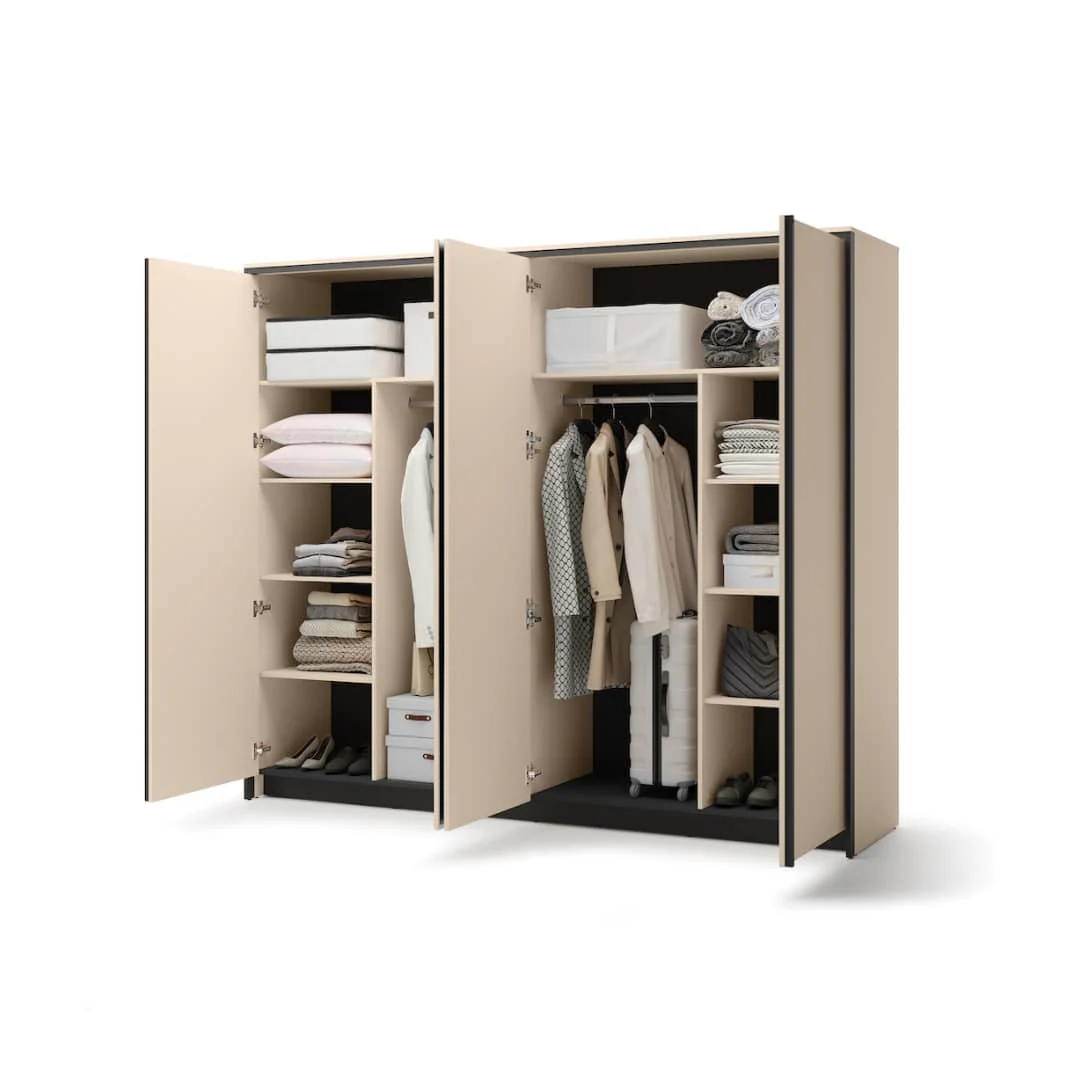 Enna EN-06 Hinged Door Wardrode 251cm - Image 4