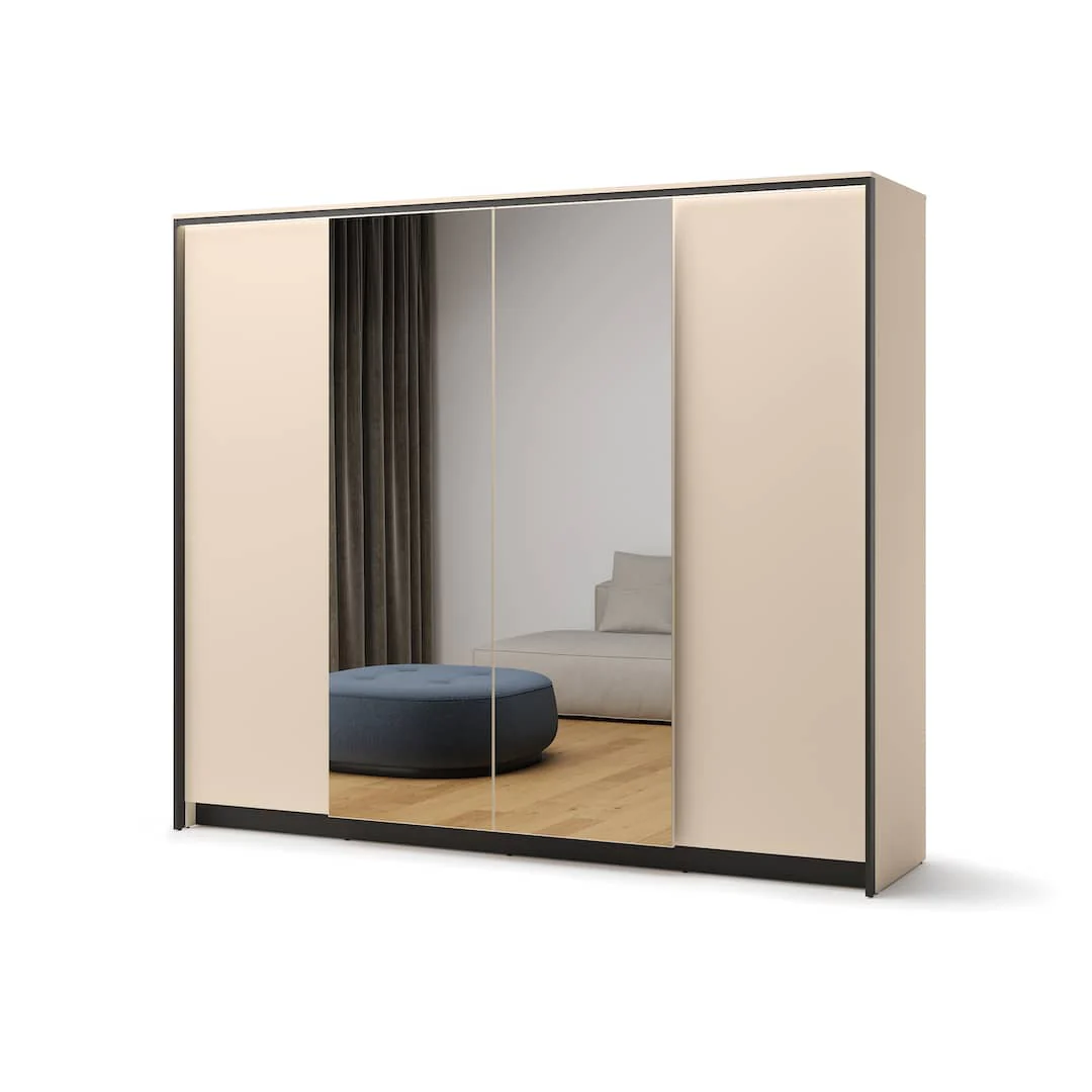 Enna EN-06 Hinged Door Wardrode 251cm - Image 5