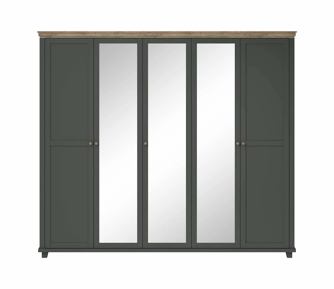 Evora 21 Hinged Wardrobe 246cm - Image 4