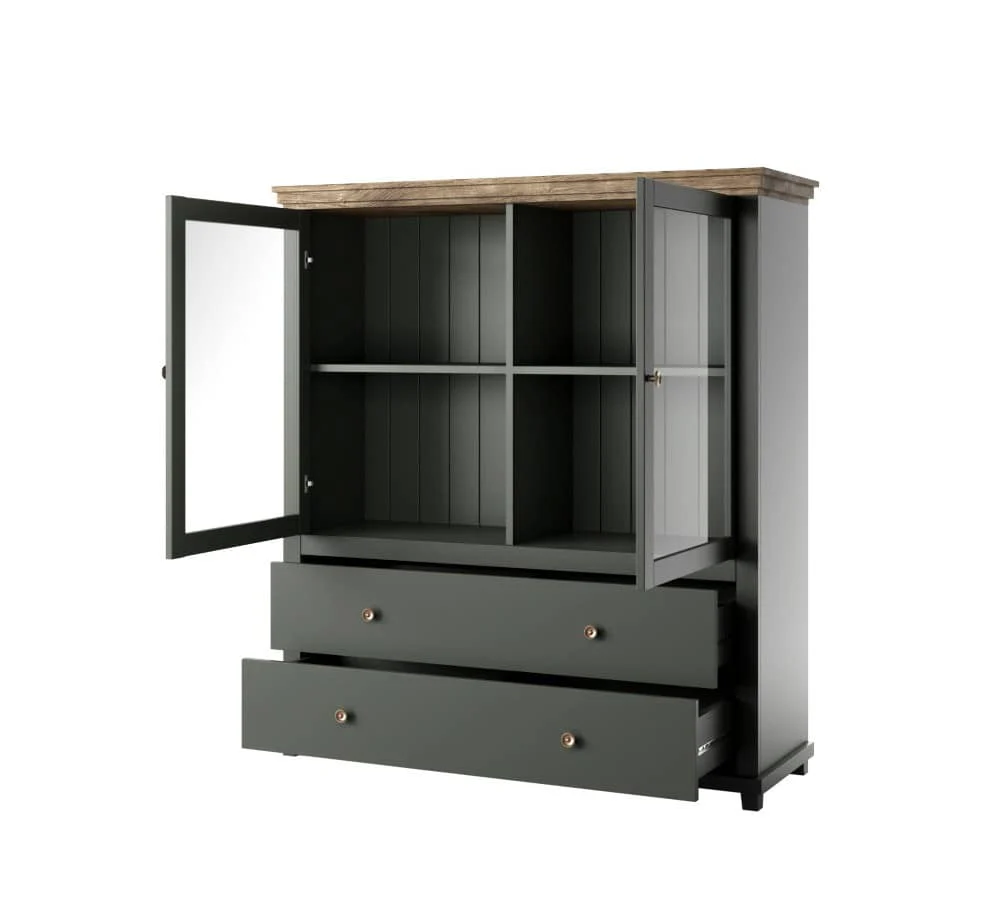 Evora 46 Display Cabinet 126cm - Image 3