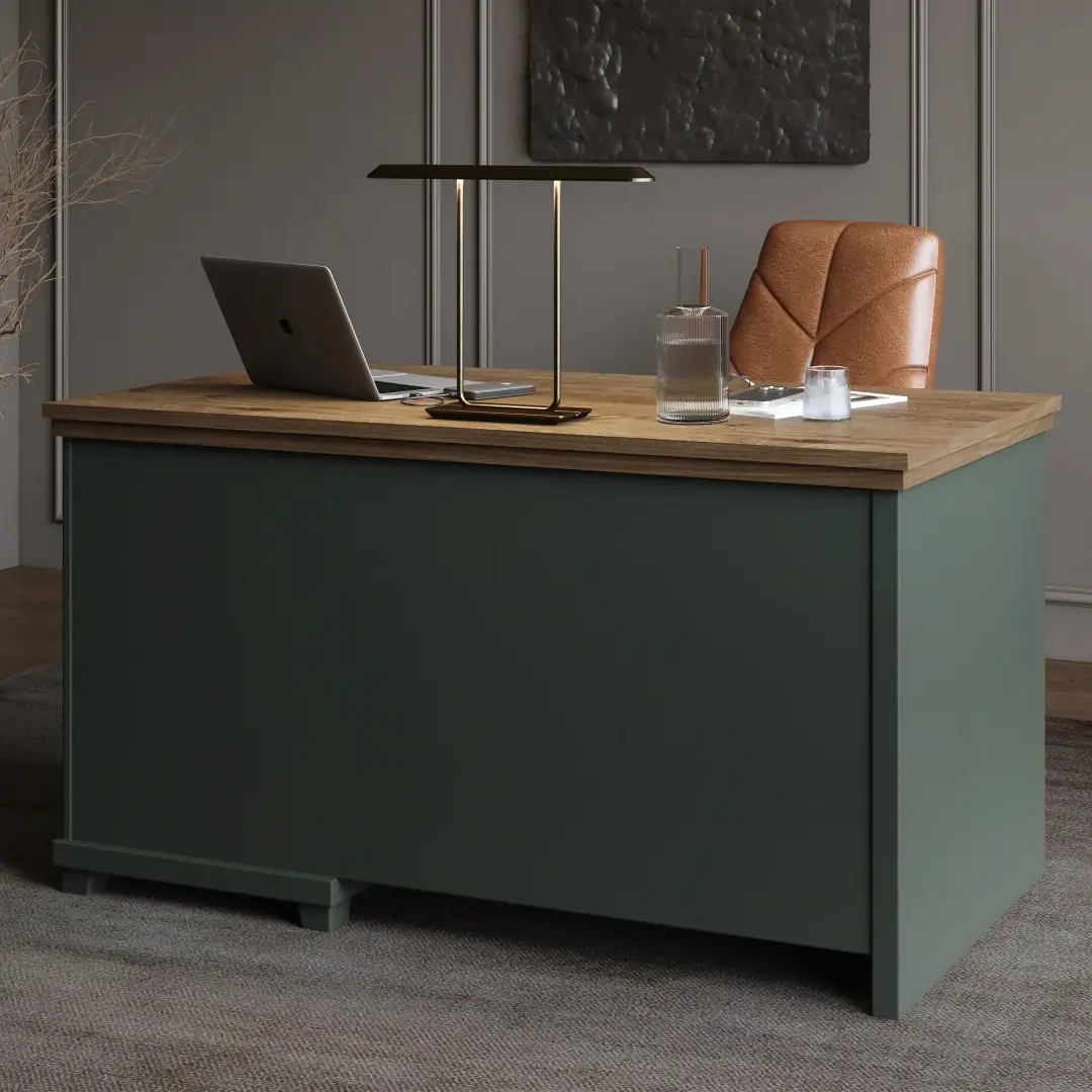 Evora Office Desk 140cm - Image 5