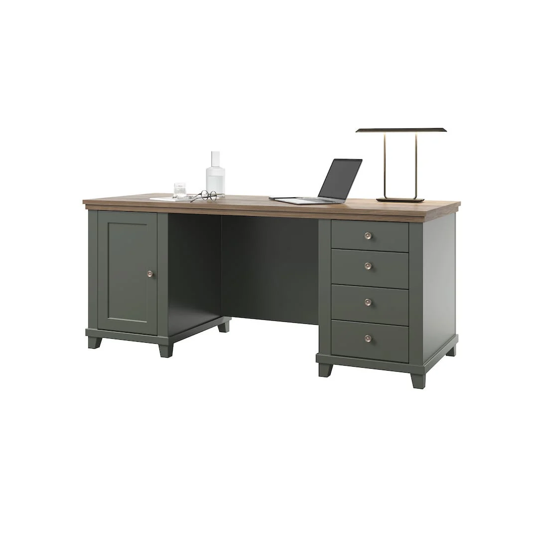 Evora Office Desk 180cm - Image 4