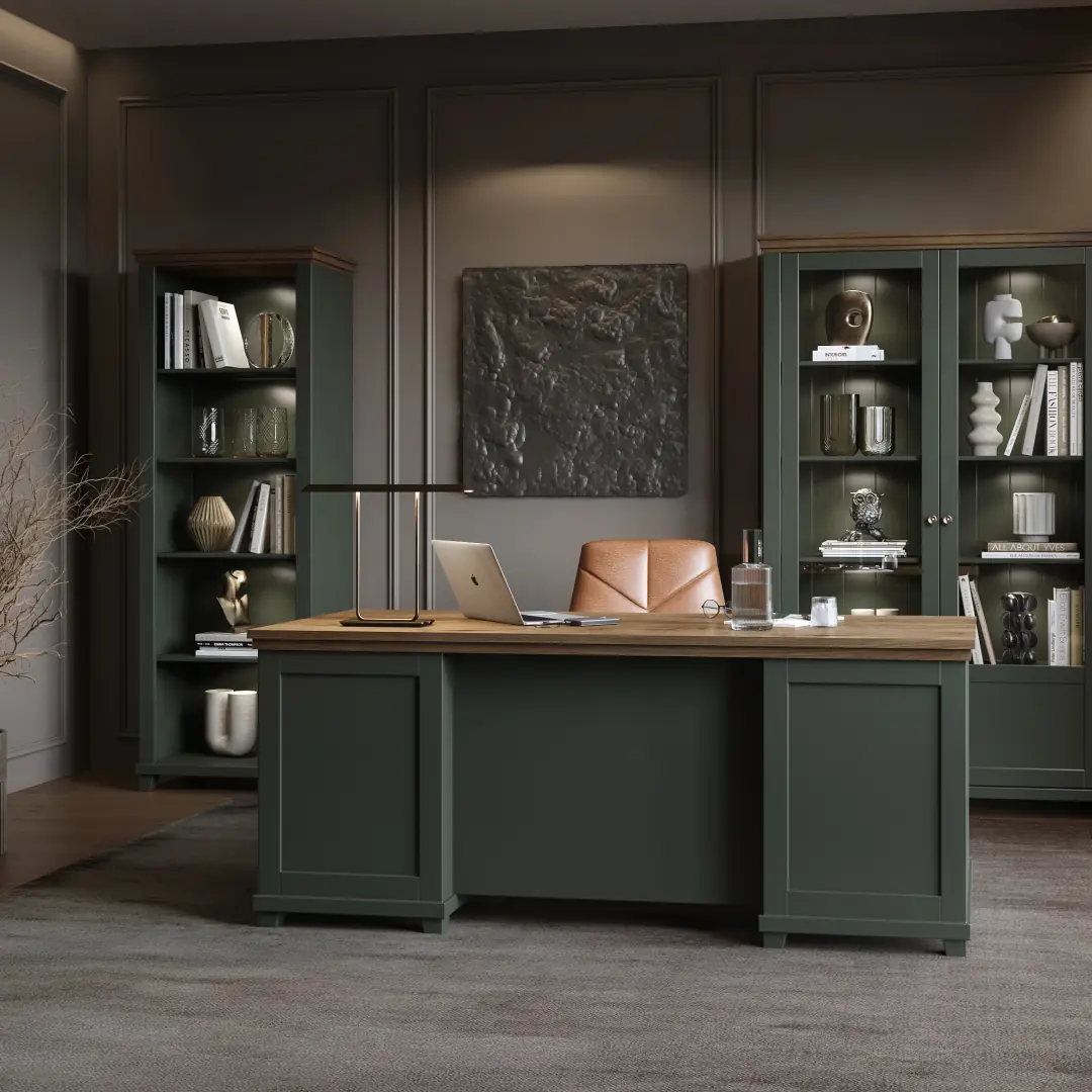 Evora Office Desk 180cm - Image 7
