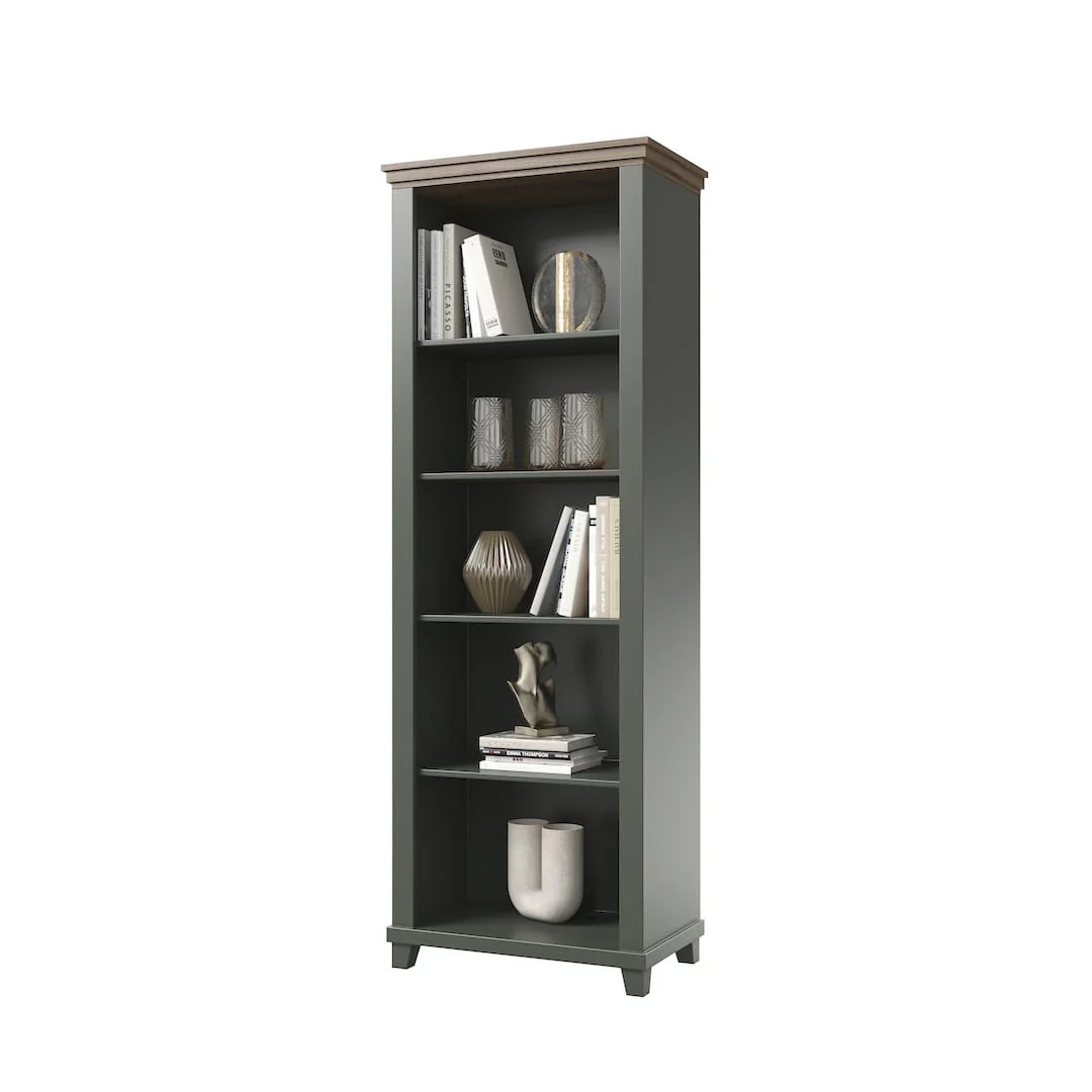 Evora Tall Bookcase 71cm - Image 3