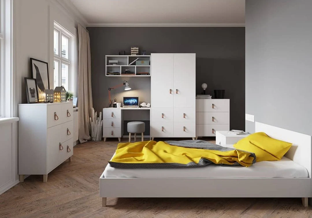 Figo FG-06 Hinged Wardrobe 104cm - Image 5