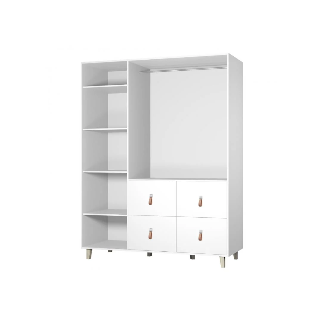 Figo FG-19 Hinged Wardrobe 150cm - Image 2