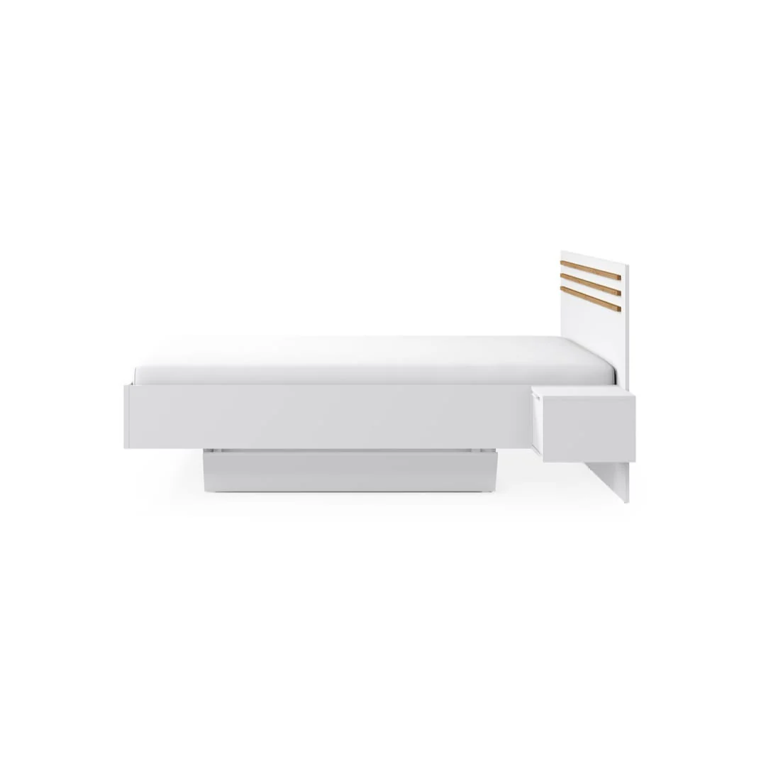 Florencja Bed Frame With Bedside Cabinets [EU Super King] - Image 4