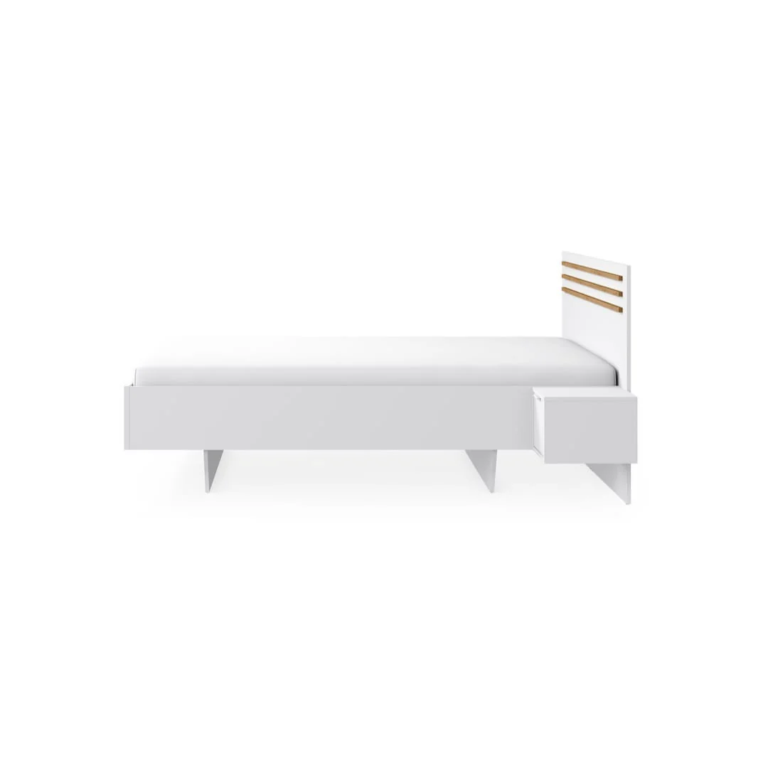 Florencja Bed Frame With Bedside Cabinets [EU Super King] - Image 5