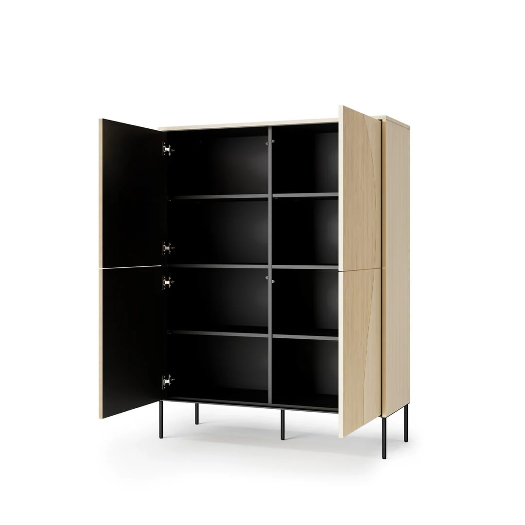 Flow FW-02 Highboard Cabinet 112cm - Image 3