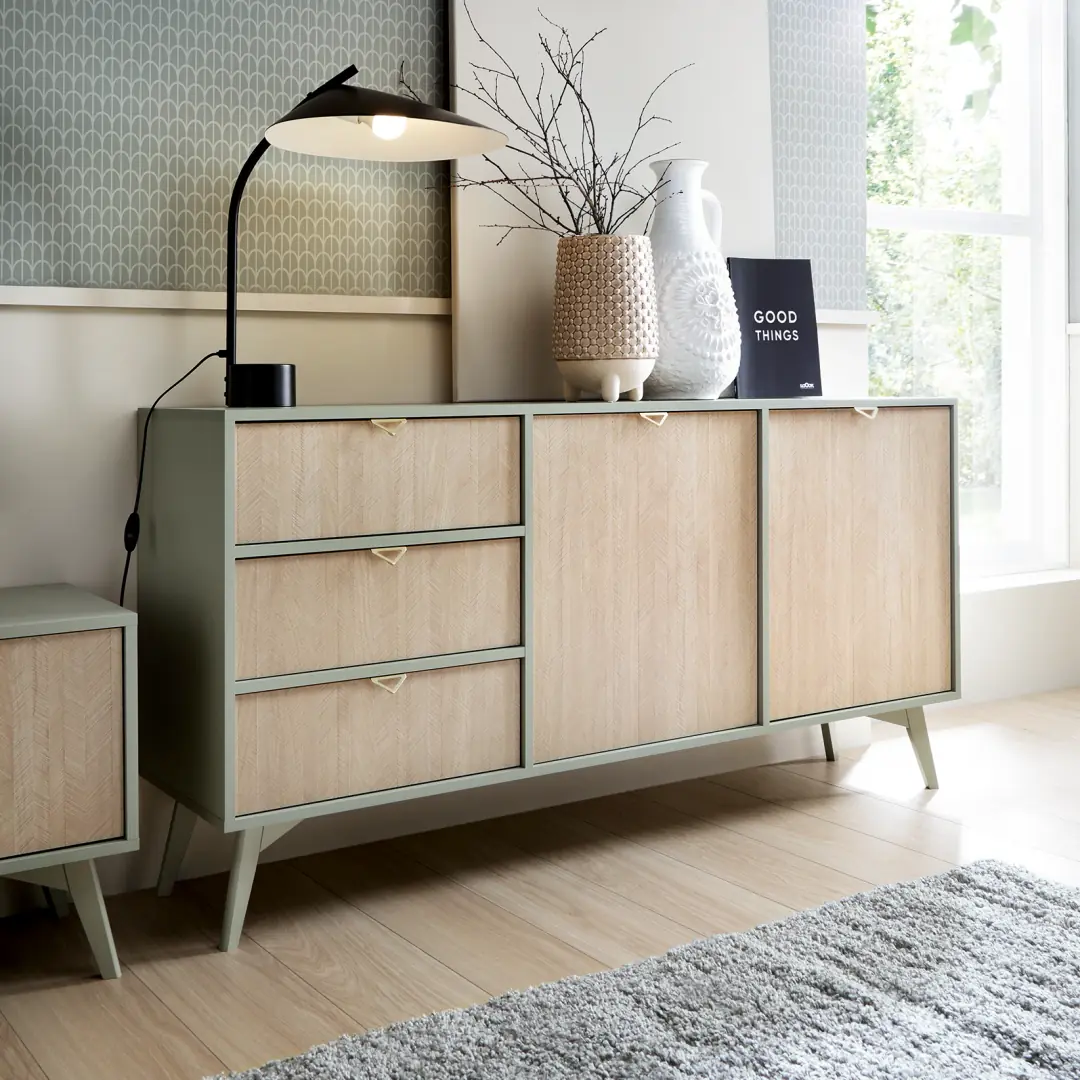 Forest Large Sideboard Cabinet 158cm - Image 9