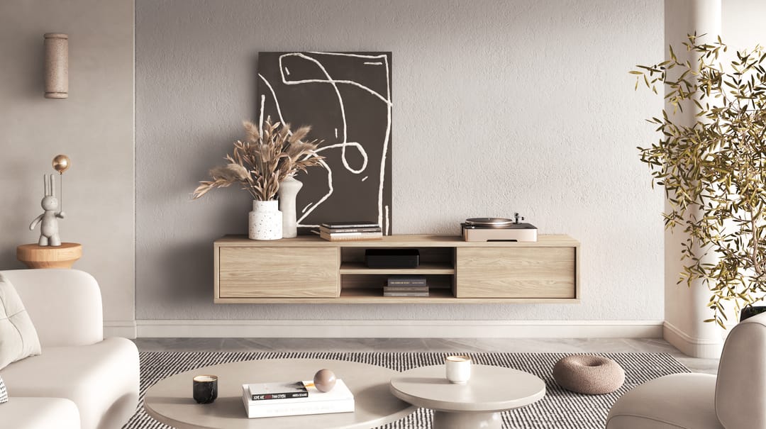 Frida 40 Floating TV Cabinet 180cm - Image 8