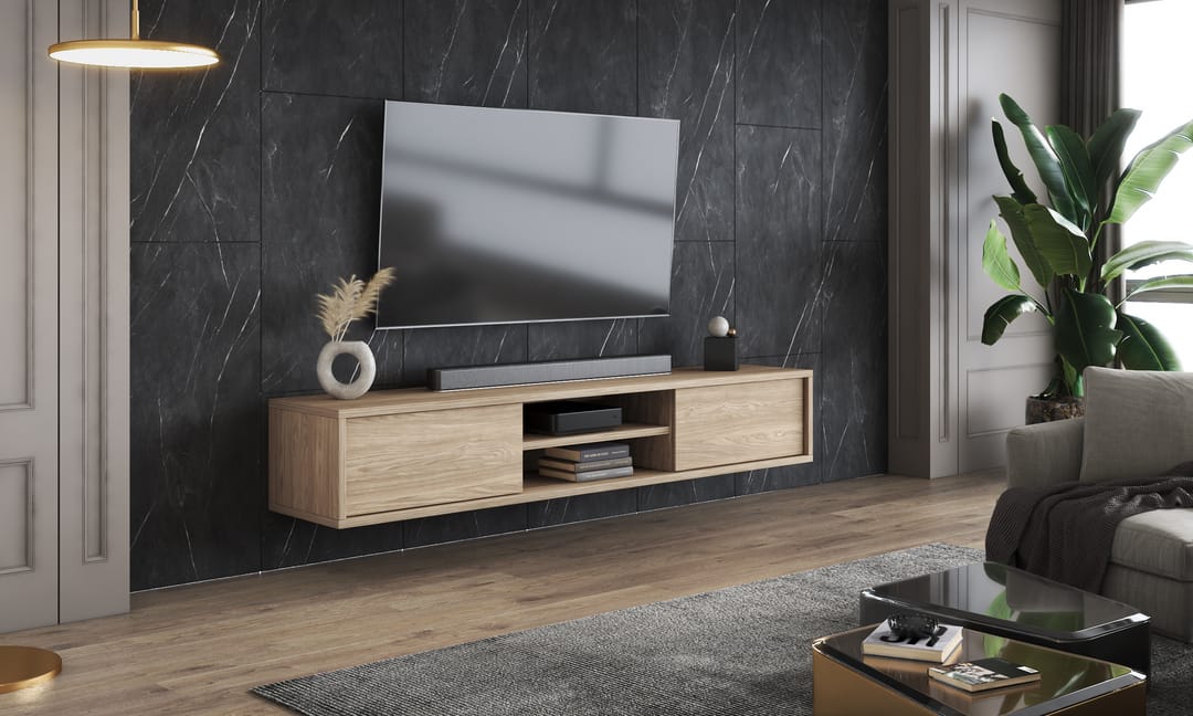 Frida 40 Floating TV Cabinet 180cm - Image 9