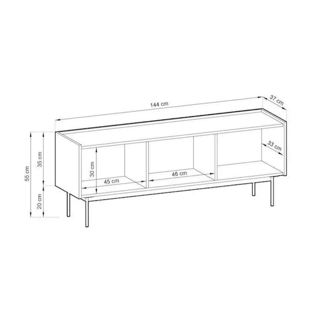 Frisk TV Cabinet 144cm - Image 11