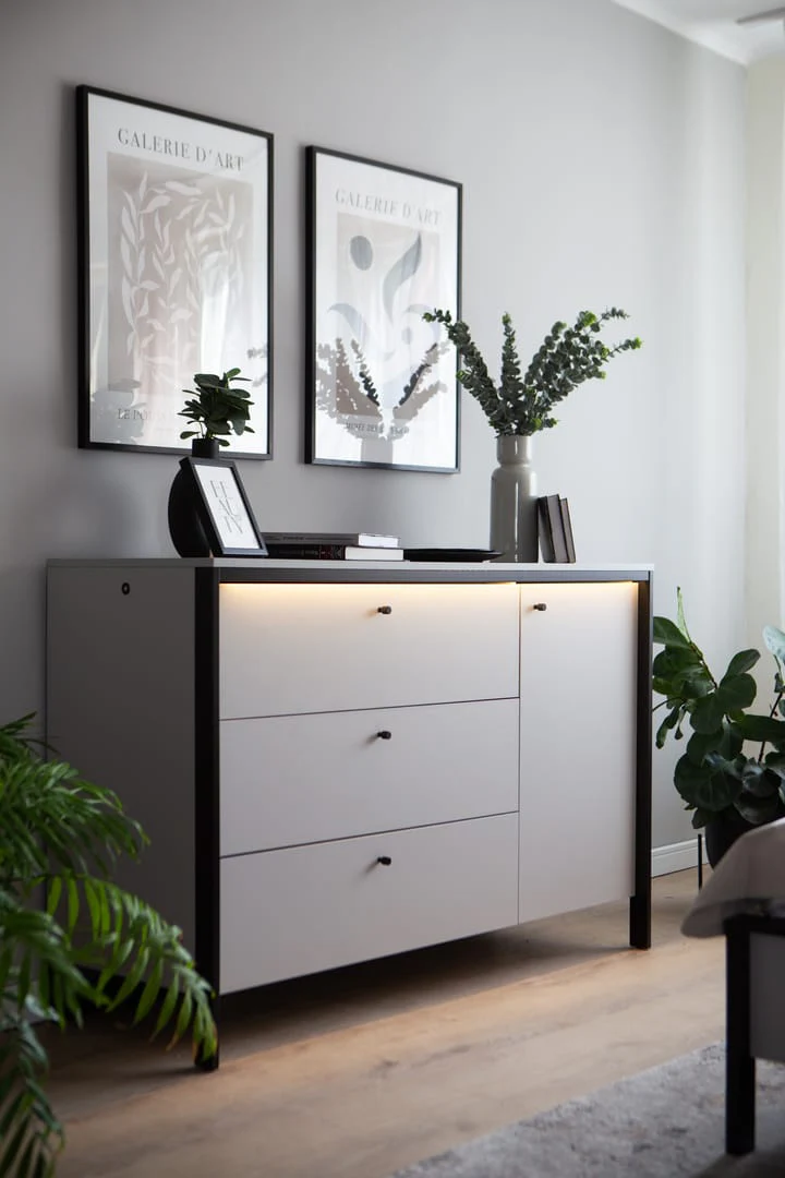 Gris Chest Of Drawers 136cm - Image 11