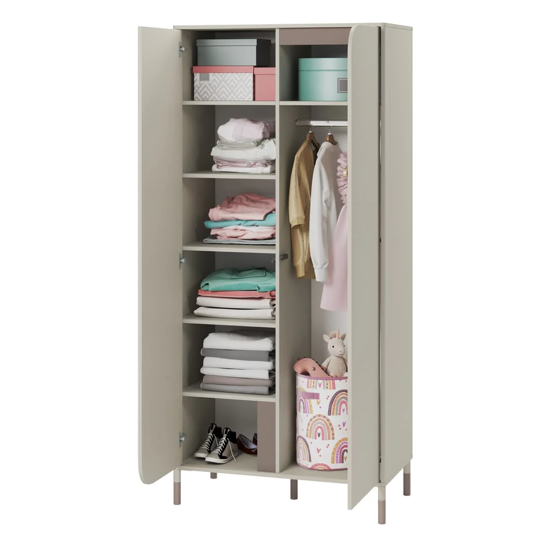 Harmony HR-01 Hinged Wardrobe 92cm - Image 3