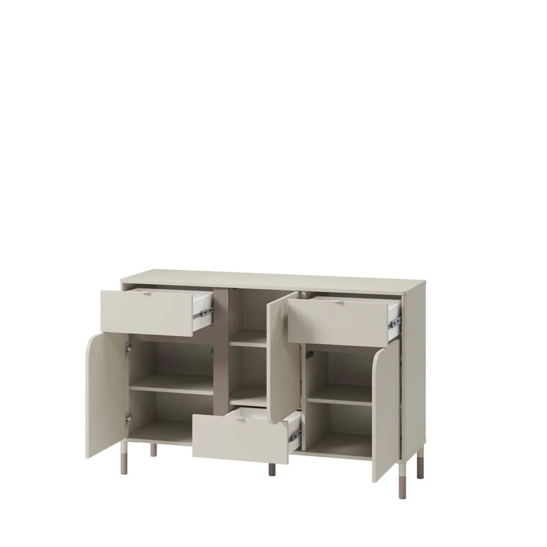 Harmony HR-06 Sideboard Cabinet 130cm - Image 2