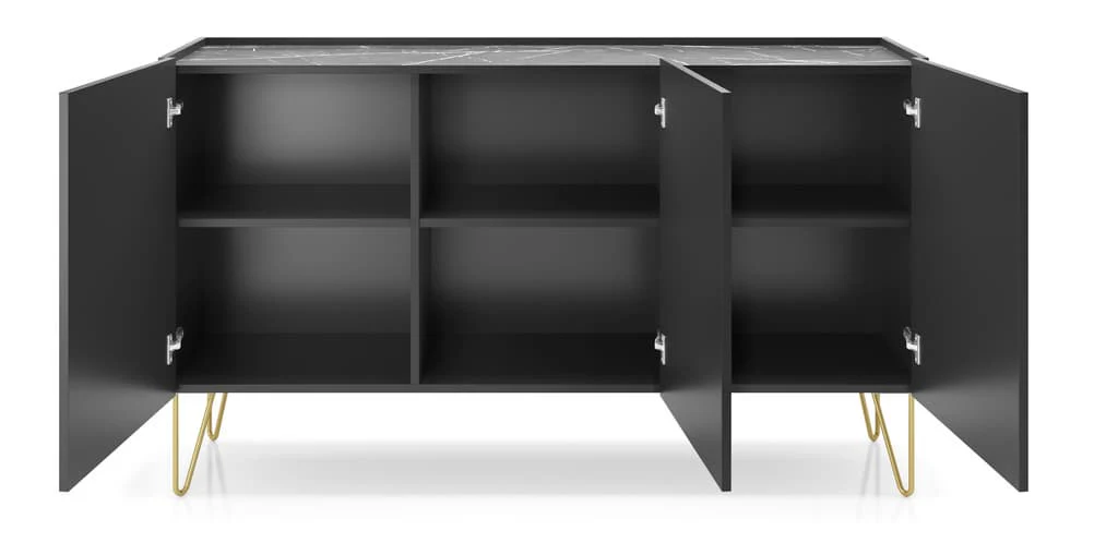 Harmony Sideboard Cabinet 144cm - Image 3