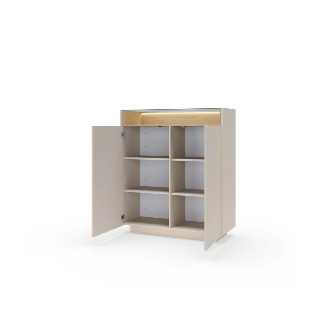 Hiro Highboard Cabinet 103cm - Image 3