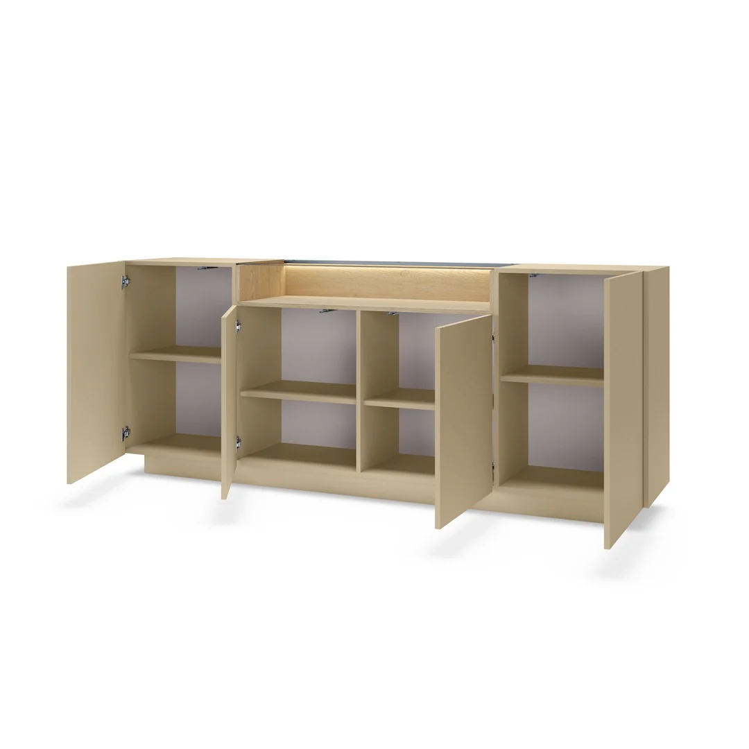 Hiro Sideboard Cabinet 203cm - Image 10
