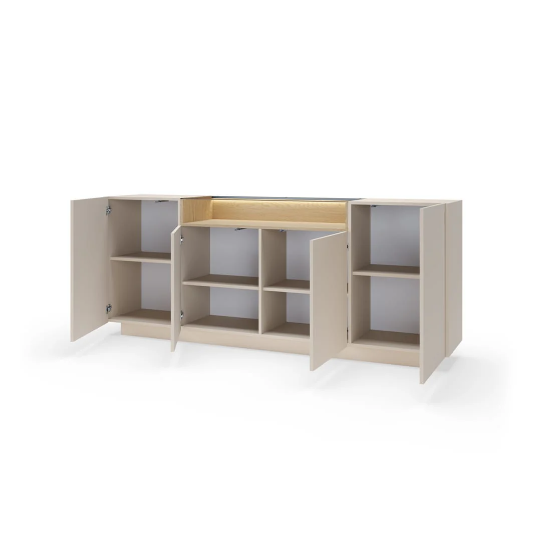 Hiro Sideboard Cabinet 203cm - Image 3