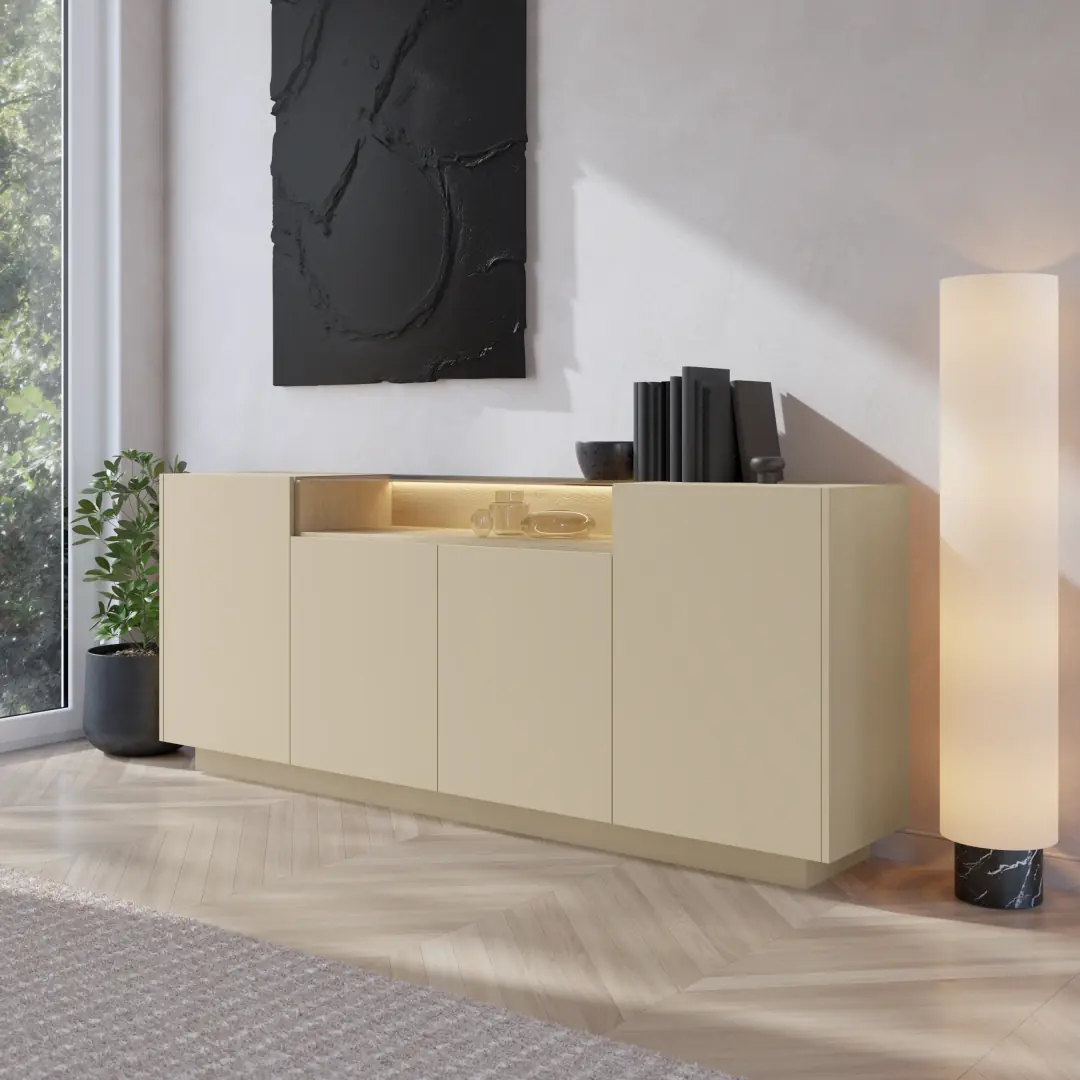 Hiro Sideboard Cabinet 203cm - Image 8