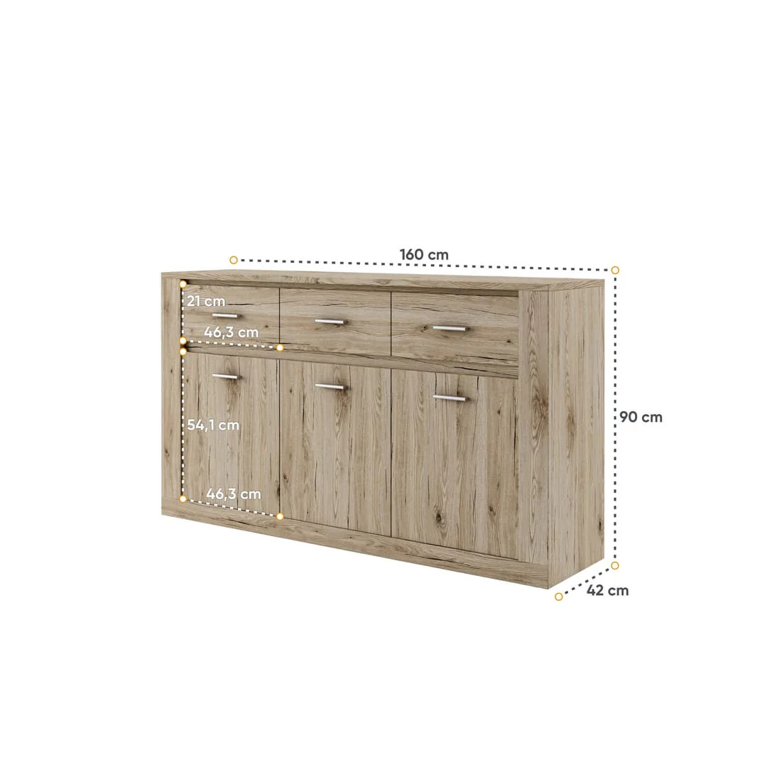 Idea ID-09 Sideboard Cabinet 160cm - Image 7