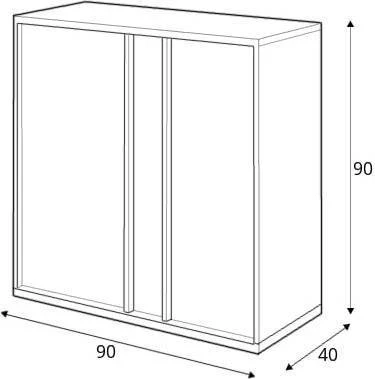 Imola IM-08 Sideboard Cabinet 90cm - Image 6