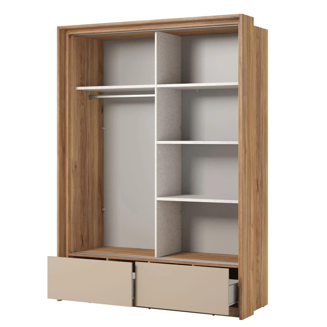 Impressio 61 Sliding Door Wardrobe 159cm - Image 2