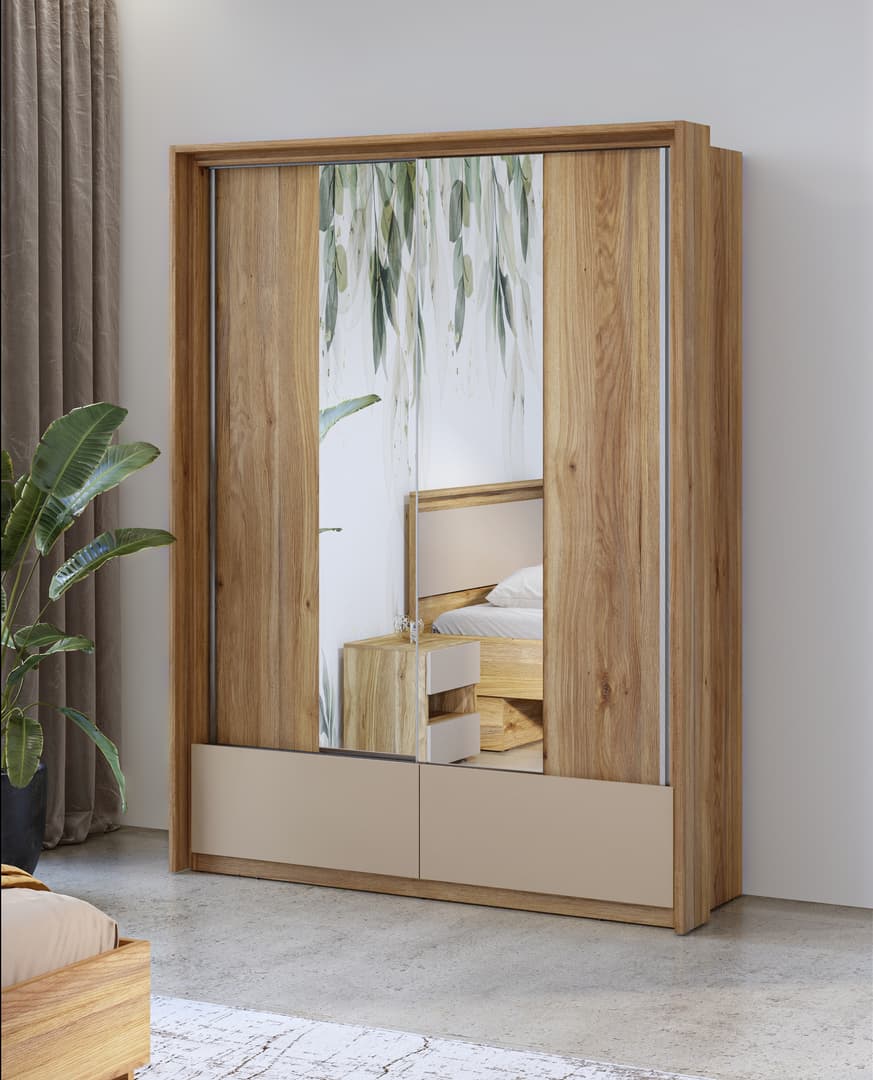 Impressio 61 Sliding Door Wardrobe 159cm - Image 5