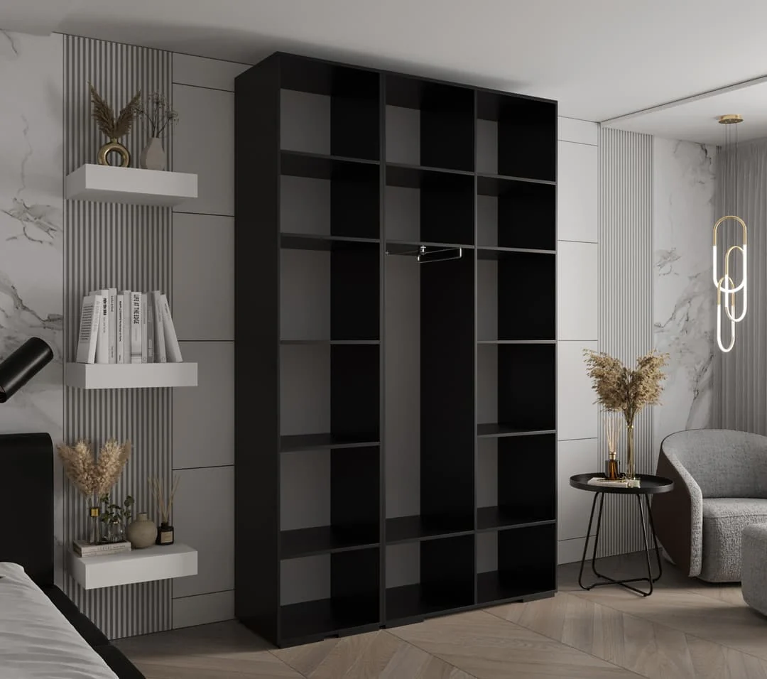 Inova I Hinged Door Wardrobe 150cm - Image 7