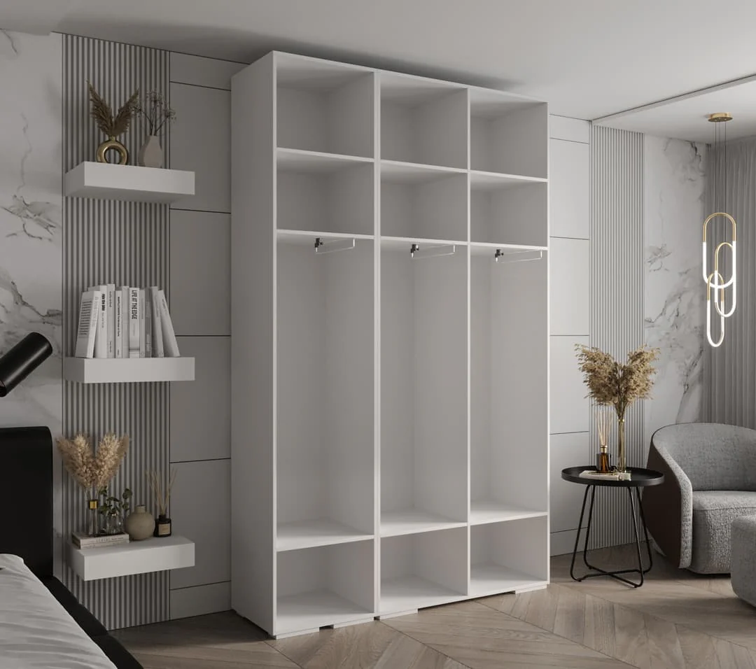 Inova II Hinged Door Wardrobe 150cm - Image 15