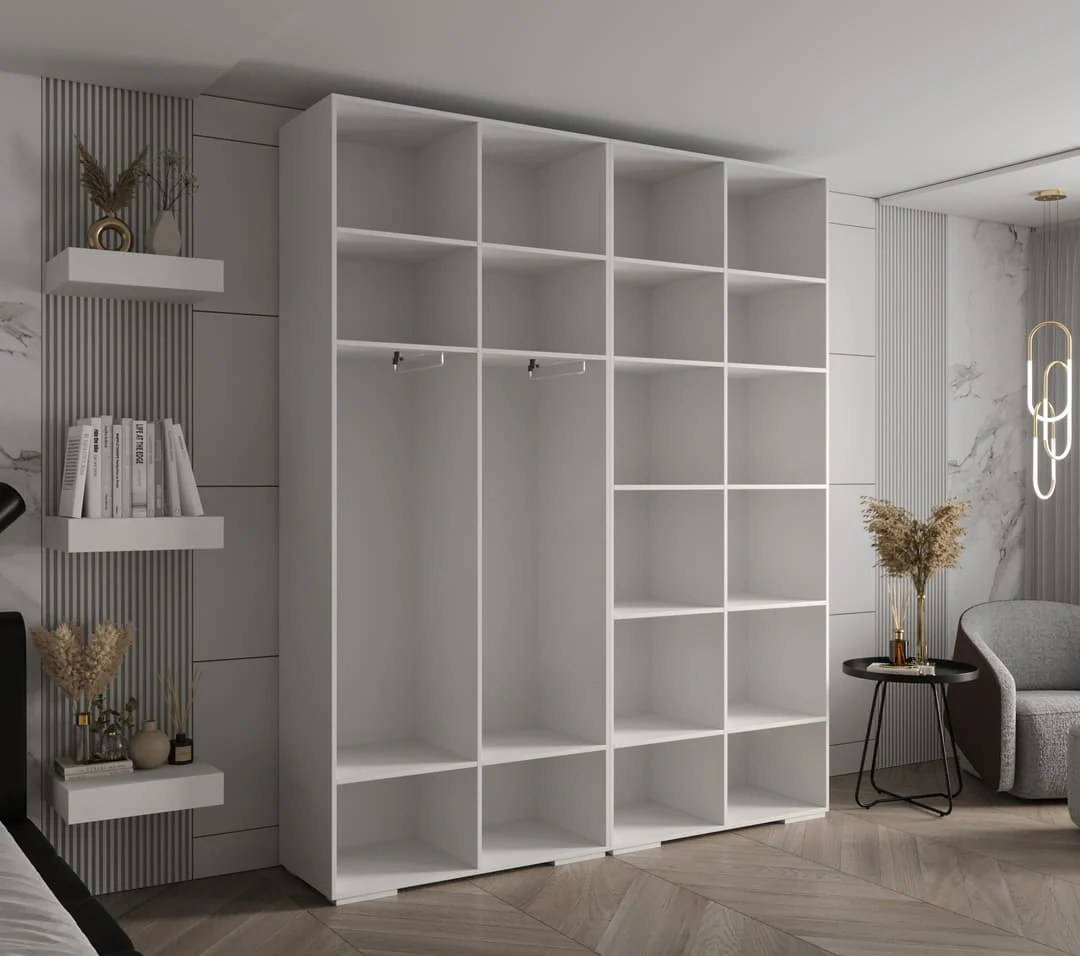 Inova II Hinged Door Wardrobe 200cm - Image 6