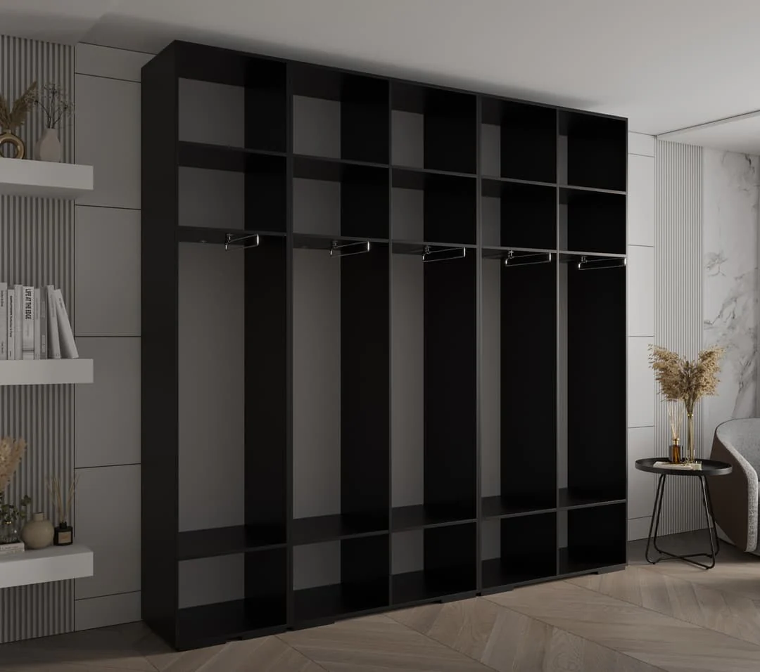 Inova II Hinged Door Wardrobe 250cm - Image 4