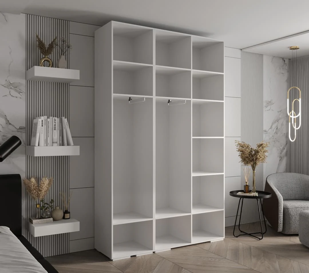 Inova III Hinged Door Wardrobe 150cm - Image 17