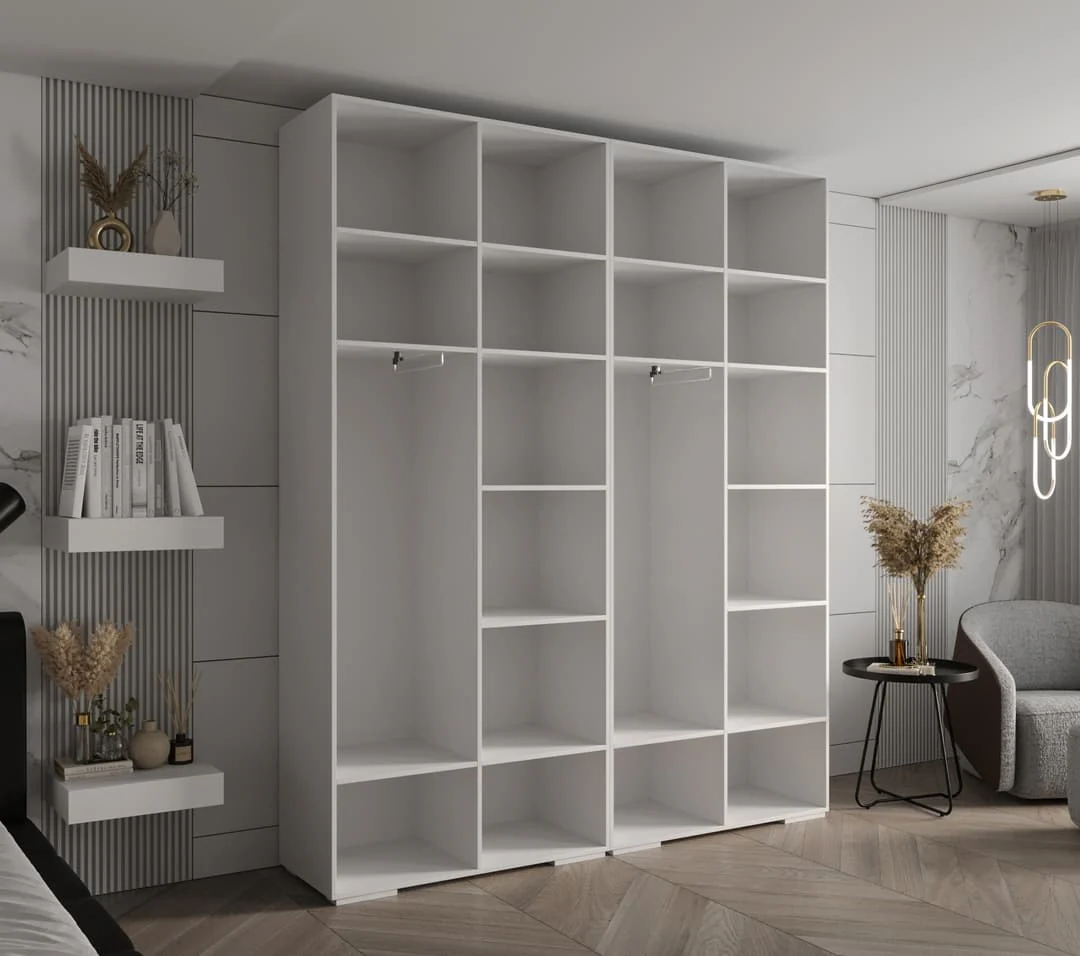 Inova III Hinged Door Wardrobe 200cm - Image 8