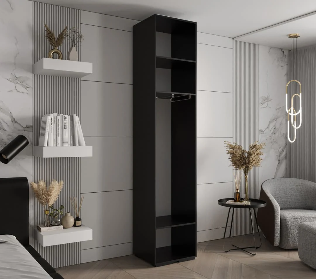 Inova IV Hinged Door Wardrobe 50cm - Image 4