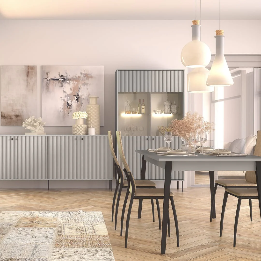 Iris Extendable Dining Table 180cm - Image 4