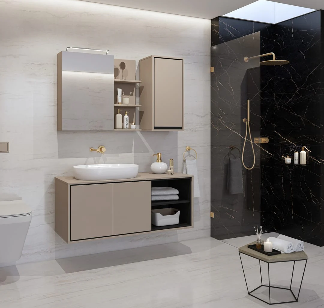 Irvine 07 Bathroom Cabinet 35cm - Image 3