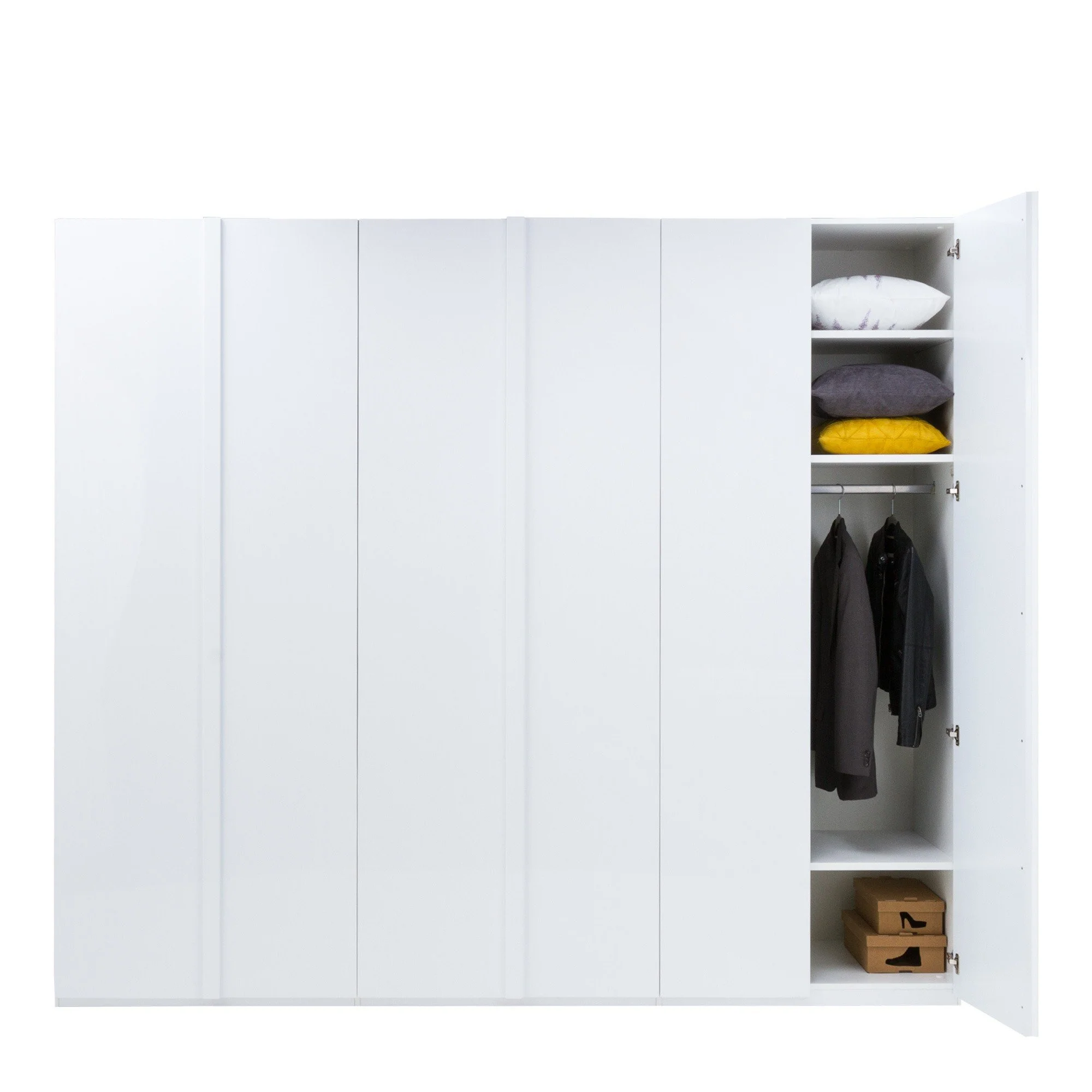 Italia 29 Hinged Wardrobe 270cm - Image 5