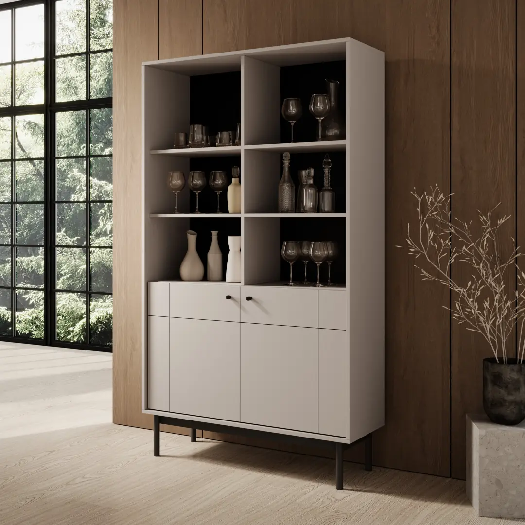 Japandi Bookcase 104cm