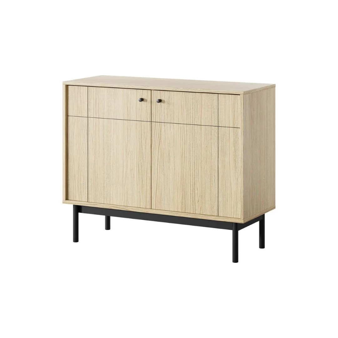 Japandi Sideboard Cabinet 104cm - Image 6