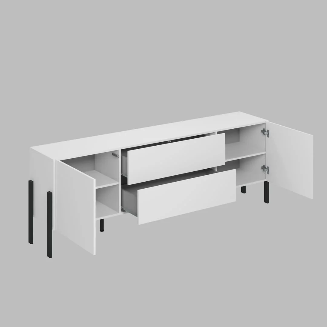 Jukon 40 TV Cabinet 204cm - Image 5