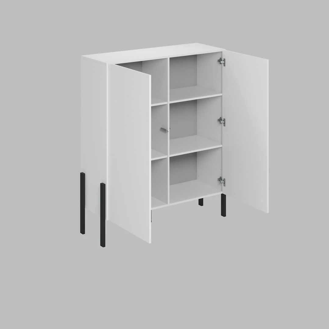 Jukon 42 Highboard Cabinet 114cm - Image 8