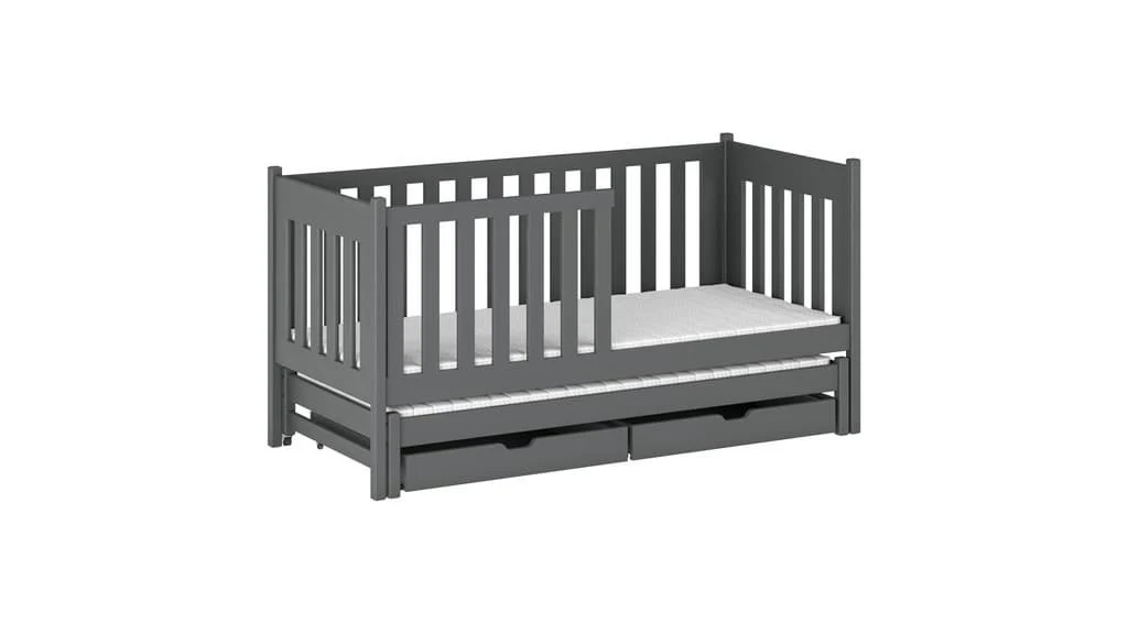 Kaja Single Bed with Trundle and Storage - Image 11