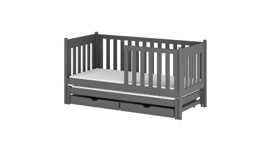 Kaja Single Bed with Trundle and Storage - Image 12