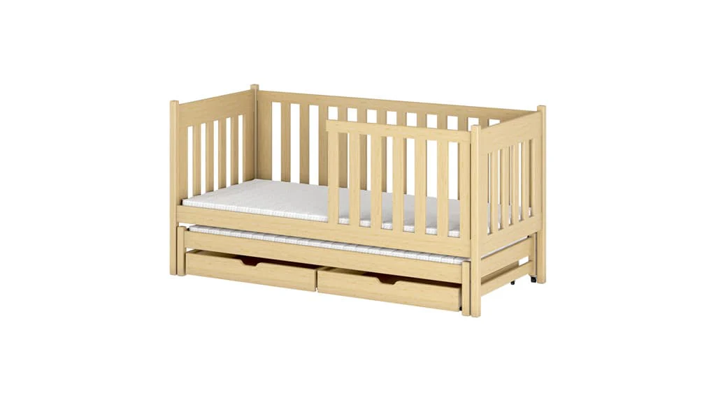 Kaja Single Bed with Trundle and Storage - Image 14