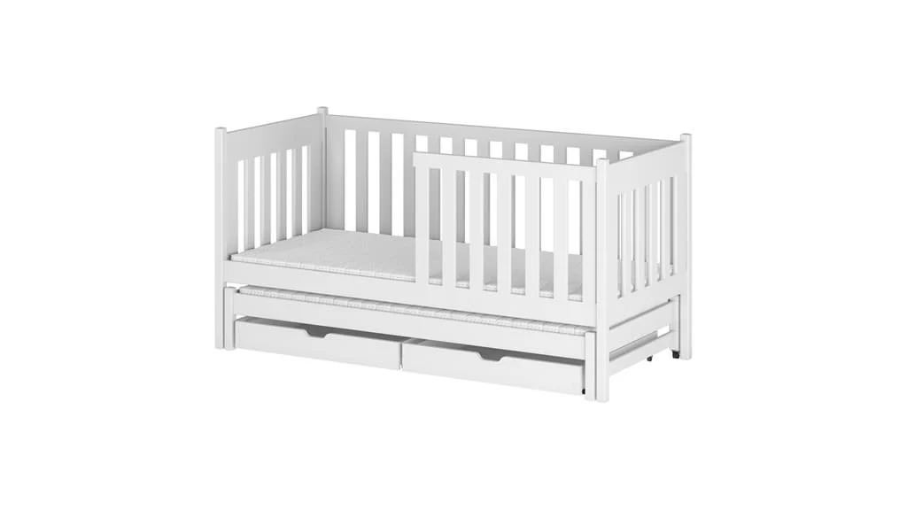 Kaja Single Bed with Trundle and Storage - Image 6