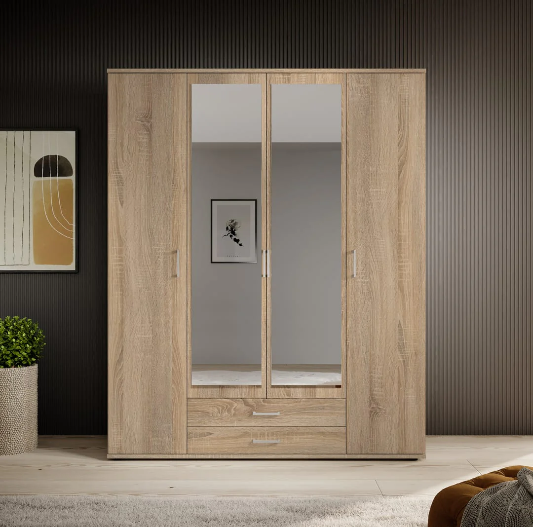 Karl Hinged Door Wardrobe 160cm - Image 11